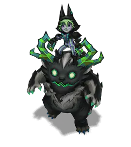 Emerald Fright Night Nunu & Willump chroma