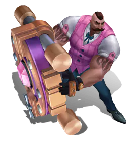 Rose Quartz Crime City Braum chroma