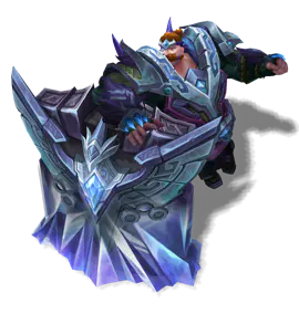 Silver Victorious Braum chroma