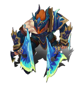 Sapphire Dragonslayer Olaf chroma