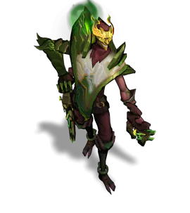 Emerald Shan Hai Scrolls Jhin chroma