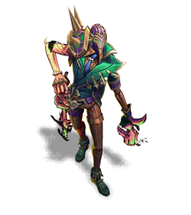 Emerald Soul Fighter Jhin chroma