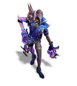 Sapphire Soul Fighter Jhin chroma