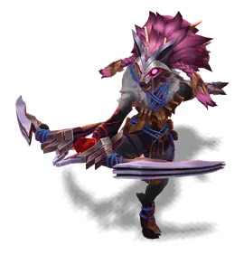 Rose Quartz Chosen of the Wolf Kindred chroma