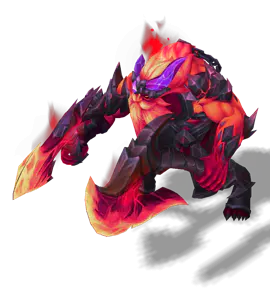Ruby Infernal Olaf chroma