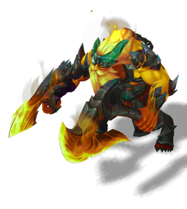 Catseye Infernal Olaf chroma