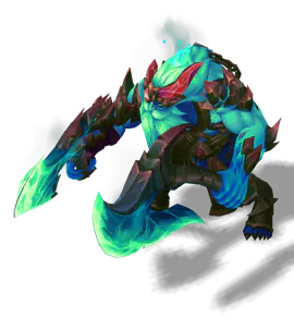 Turquoise Infernal Olaf chroma