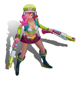 Peridot Arcade Miss Fortune chroma