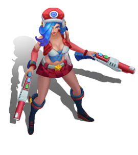 Ruby Arcade Miss Fortune chroma