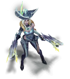 Pearl Ruined Miss Fortune chroma