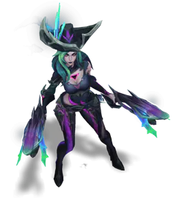 Obsidian Ruined Miss Fortune chroma