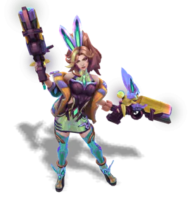 Catseye Battle Bunny Miss Fortune chroma