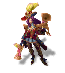 Ruby Battle Queen Miss Fortune chroma