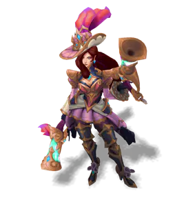 Rose Quartz Battle Queen Miss Fortune chroma