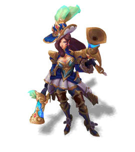 Sapphire Battle Queen Miss Fortune chroma