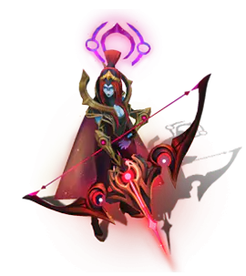 Obsidian Cosmic Queen Ashe chroma