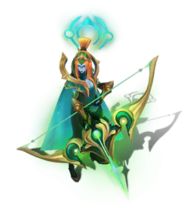 Emerald Cosmic Queen Ashe chroma