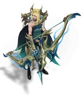 Obsidian Fae Dragon Ashe chroma