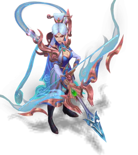 Sapphire Lunar Empress Ashe chroma