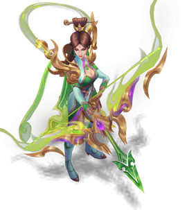 Emerald Lunar Empress Ashe chroma