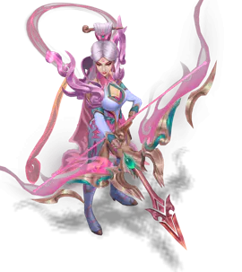 Rose Quartz Lunar Empress Ashe chroma
