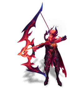 Ruby Infernal Ashe chroma