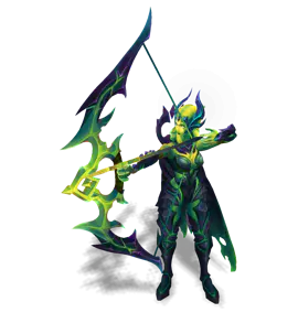 Emerald Infernal Ashe chroma