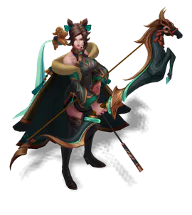Obsidian Firecracker Ashe chroma
