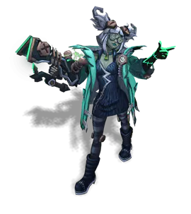 Turquoise Fright Night Zeri chroma