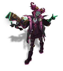 Obsidian Fright Night Zeri chroma