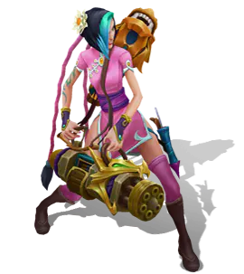 Rose Quartz Firecracker Jinx chroma