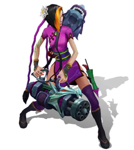 Amethyst Firecracker Jinx chroma