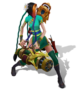 Emerald Firecracker Jinx chroma