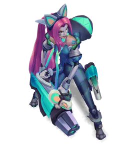 Sapphire Battle Cat Jinx chroma
