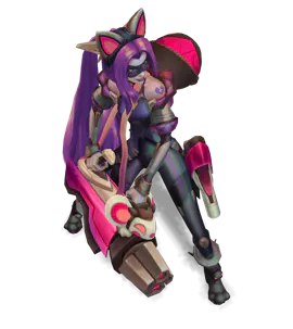 Obsidian Battle Cat Jinx chroma