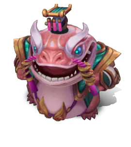 Rose Quartz Coin Emperor Tahm Kench chroma