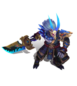 Sapphire Blood Moon Tryndamere chroma