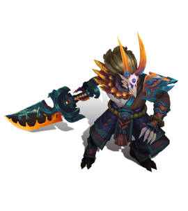 Citrine Blood Moon Tryndamere chroma