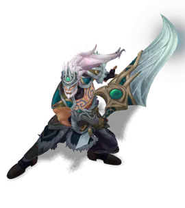 Silver Victorious Tryndamere chroma