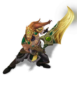 Gold Victorious Tryndamere chroma