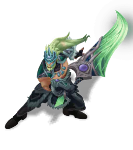 Emerald Victorious Tryndamere chroma