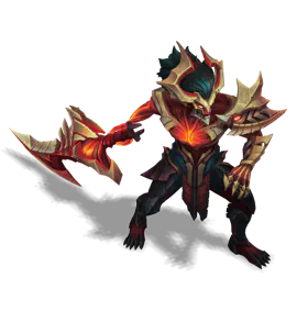 Ruby Visions of the Fallen Tryndamere chroma