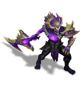 Tanzanite Visions of the Fallen Tryndamere chroma