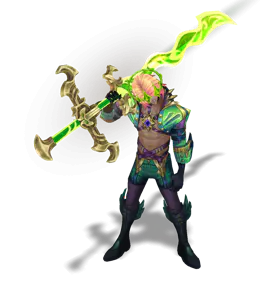 Emerald Dissonance of Pentakill Viego chroma