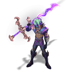 Tanzanite Dissonance of Pentakill Viego chroma