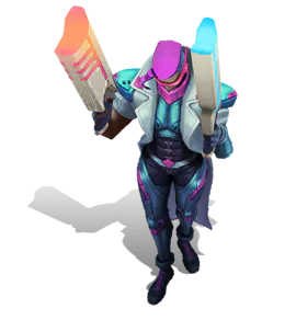 Turquoise Demacia Vice Lucian chroma