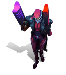 Obsidian Demacia Vice Lucian chroma