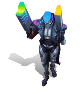 Neon Noir Demacia Vice Lucian chroma