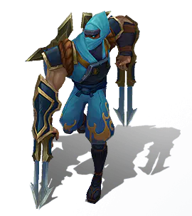 Aquamarine Shockblade Zed chroma