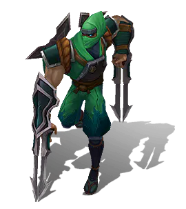 Emerald Shockblade Zed chroma
